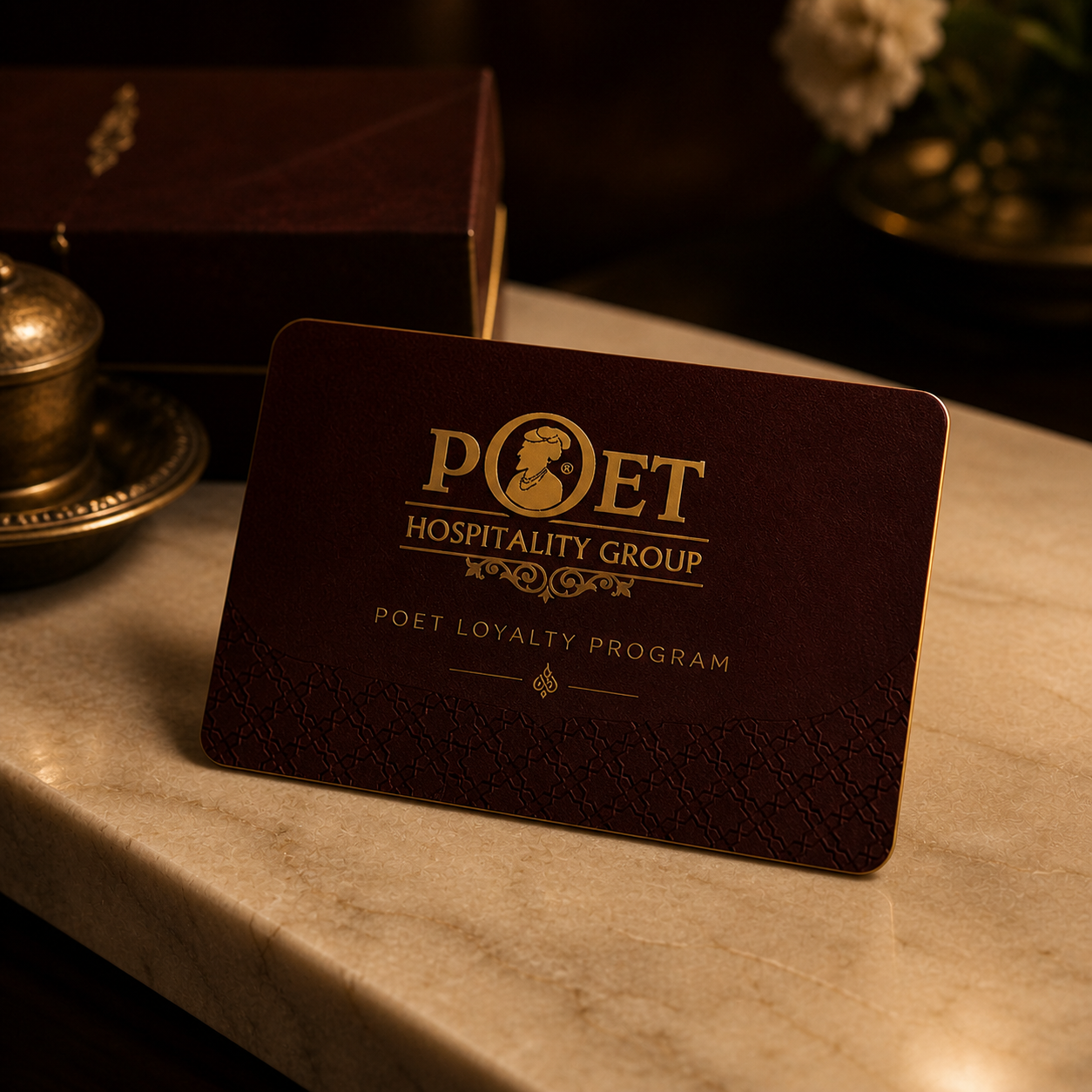 Poet Loyalty Program, members earn the room
